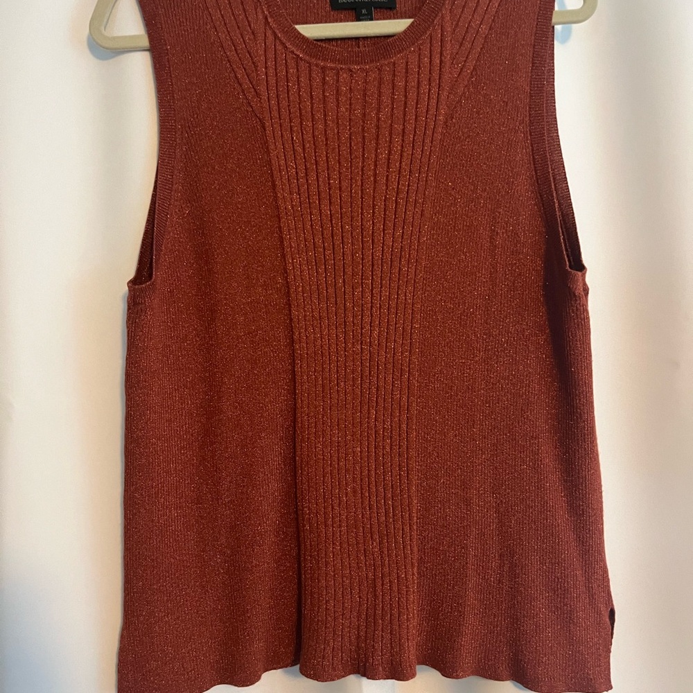Pumpkin Spice Sleeveless Top